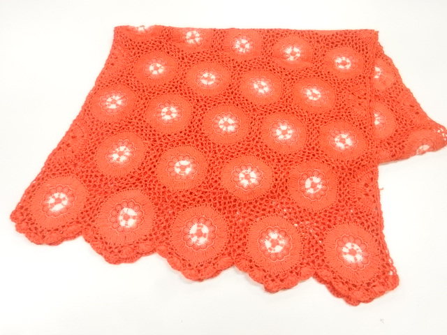 リボン織花模様ショール